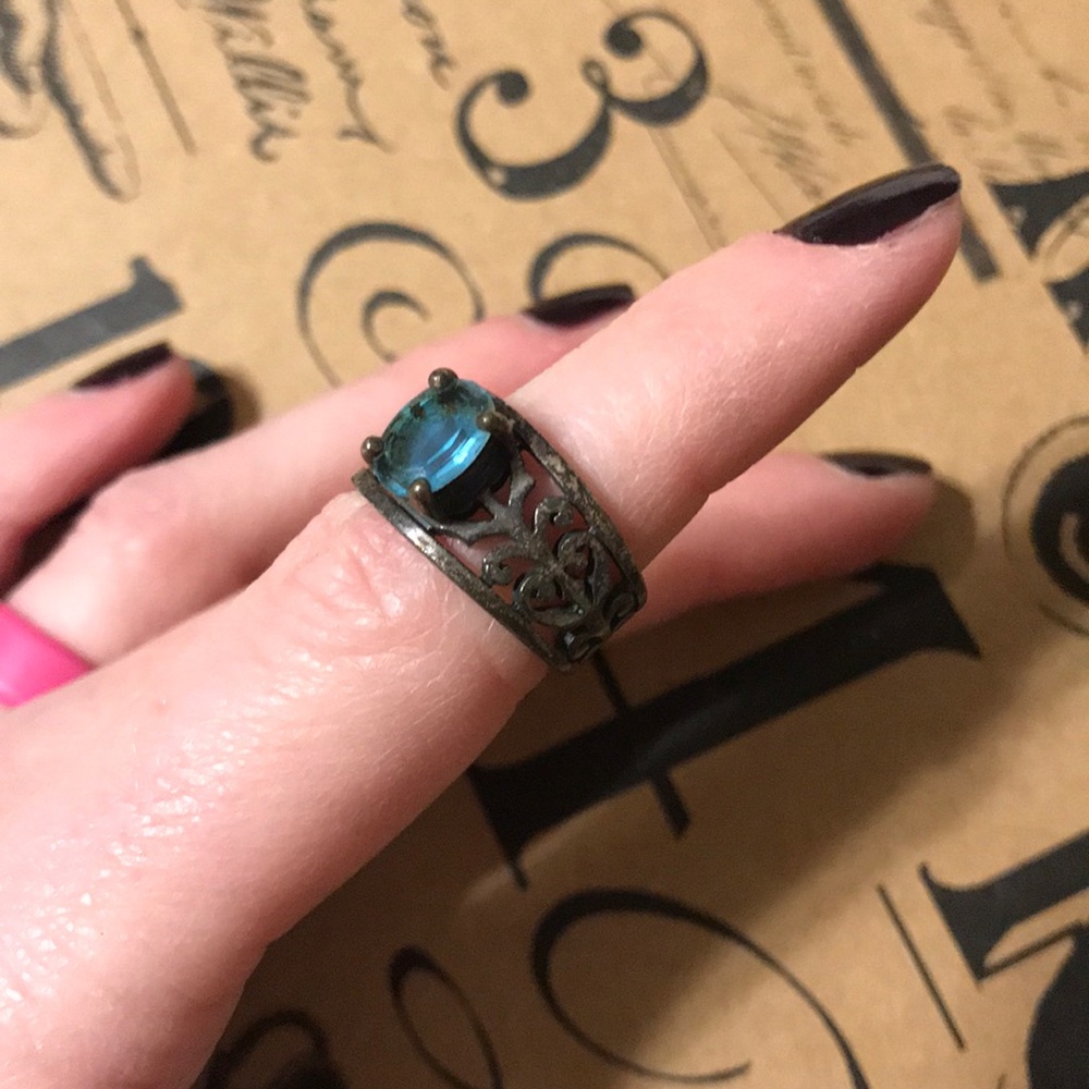 James Avery Blue Adoree Ring